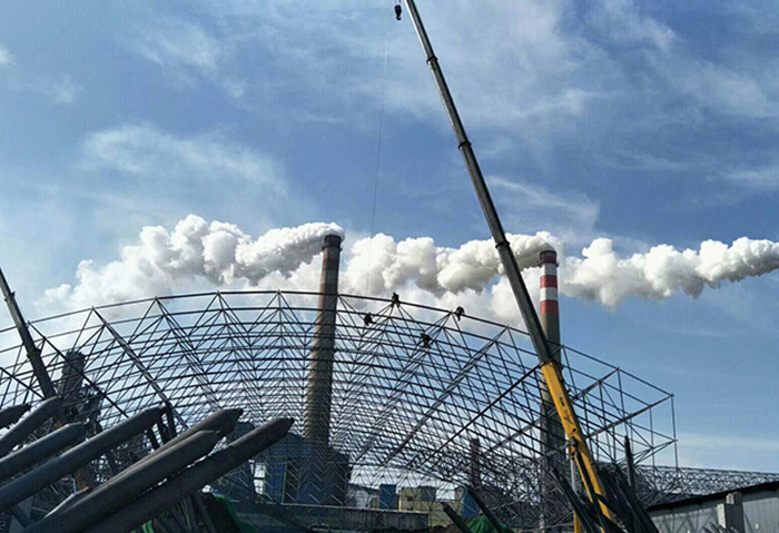 新泰钢铁储存库